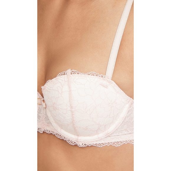 b.tempt'd Wacoal Lace Encounter Contour T Shirt Bra Rose dust 34DD - Picture 6 of 6